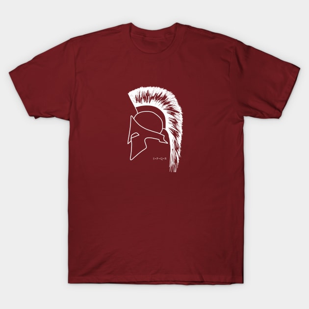 Centurion Helmet T-Shirt by pepques